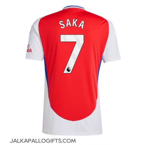 Arsenal Bukayo Saka #7 Kotipaita 2024-25 Lyhythihainen